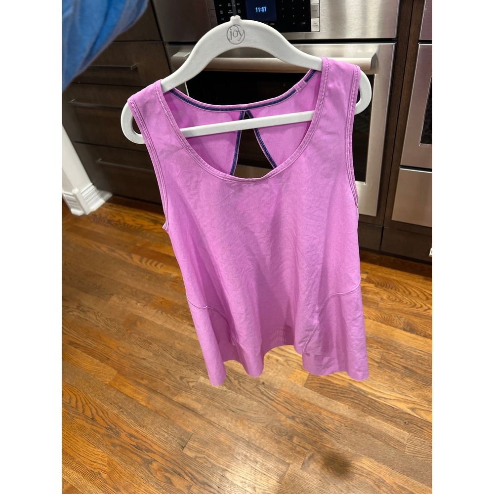 Ivivva Lululemon girl sleeveless tank top pink racerback Size 14
